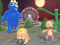 Jeu Cachez le monstre jaune survivant  en ligne