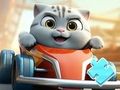 Jeu Puzzle : Pilote de course de chats  en ligne
