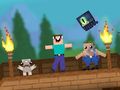 Jeu Noob : Survie à Terraria  en ligne
