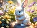 Jeu Puzzle : Lapin de la forêt ensoleillée  en ligne