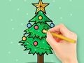 Jeu Livre de coloriage : Sapin de Noël  en ligne