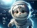 Jeu Puzzle : Astronaute-Chat  en ligne