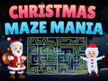 Jeu La folie du labyrinthe de Noël  en ligne