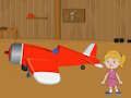Jeu Une fille s'est échappée dans un avion  en ligne