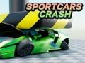 Jeu Accident de voitures de sport  en ligne