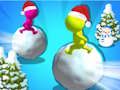 Jeu Arène de boules de neige de Noël  en ligne