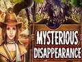 Jeu Disparition mystérieuse  en ligne