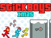 Jeu StickBoys Noël  en ligne