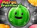 Jeu Fusionner le temps des fruits  en ligne
