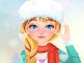 Jeu Sofia blonde : maquillage d'hiver  en ligne