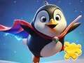 Jeu Puzzle : Pingouin volant dans le ciel  en ligne