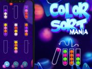 Jeu Manie de tri des couleurs  en ligne