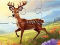 Jeu Puzzle : Cerf qui court  en ligne