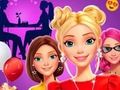 Jeu Ellie et ses amis se préparent pour le premier rendez-vous  en ligne