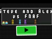 Jeu Steve et Alex contre Fnaf  en ligne