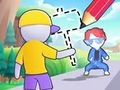 Jeu Dessiner un duel d'armes  en ligne