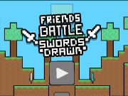 Jeu Amis, épées de combat tirées en ligne Jeu Amis, épées de combat tirées en ligne