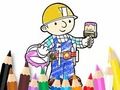 Jeu Livre de coloriage : Blanchisseur  en ligne