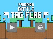 Jeu Drapeau d'étiquette de bataille d'amis  en ligne