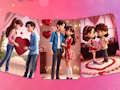Jeu Puzzle Couple Saint-Valentin  en ligne