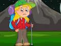 Jeu Aidez la fille du trekking  en ligne