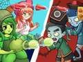 Jeu Défense des plantes contre les zombies  en ligne