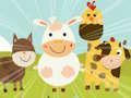 Jeu Joyeux animaux de la ferme  en ligne