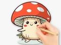 Jeu Livre de coloriage : Champignon  en ligne