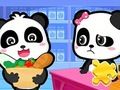 Jeu Puzzle : Supermarché Bébé Panda  en ligne