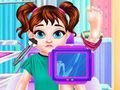 Jeu Traitement des blessures au ski de Baby Taylor  en ligne