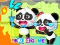 Jeu Puzzle : Feu d'artifice de bébé panda  en ligne