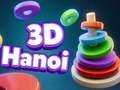 Jeu Hanoï modèle 3D  en ligne