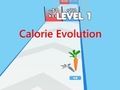 Jeu Évolution des calories  en ligne