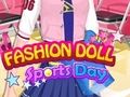 Jeu Journée sportive des poupées-mannequins  en ligne