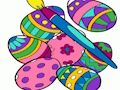 Jeu Jeux de coloriage d'oeufs de Pâques  en ligne