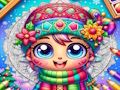 Jeu Livre de coloriage de mandala de Noël  en ligne