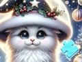 Jeu Puzzle : Chat Magique  en ligne