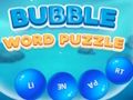 Jeu Puzzle de mots à bulles  en ligne