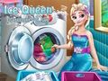 Jeu Journée de lessive de la Reine des Glaces en ligne Jeu Journée de lessive de la Reine des Glaces en ligne