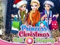 Jeu Shopping au centre commercial Princess Christmas  en ligne