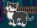 Jeu Évasion de chat souriant d'Halloween  en ligne