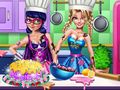 Jeu Concours de cuisine de super-héros  en ligne