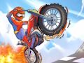 Jeu Cascades de moto, conduite et courses  en ligne