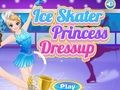 Jeu Habillage de princesse patineuse sur glace  en ligne