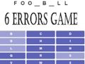 Jeu Jeu des 6 erreurs  en ligne
