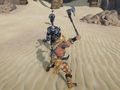 Jeu Le guerrier scythe  en ligne