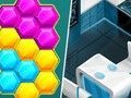 Jeu Jeu de réflexion Hexa Blast  en ligne