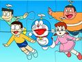 Jeu Puzzle : Doraemon volant  en ligne