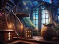 Jeu Évasion d'une maison mystérieuse et fantastique  en ligne