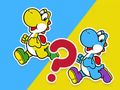 Jeu Quiz pour enfants : La couleur des chaussures du petit dinosaure  en ligne